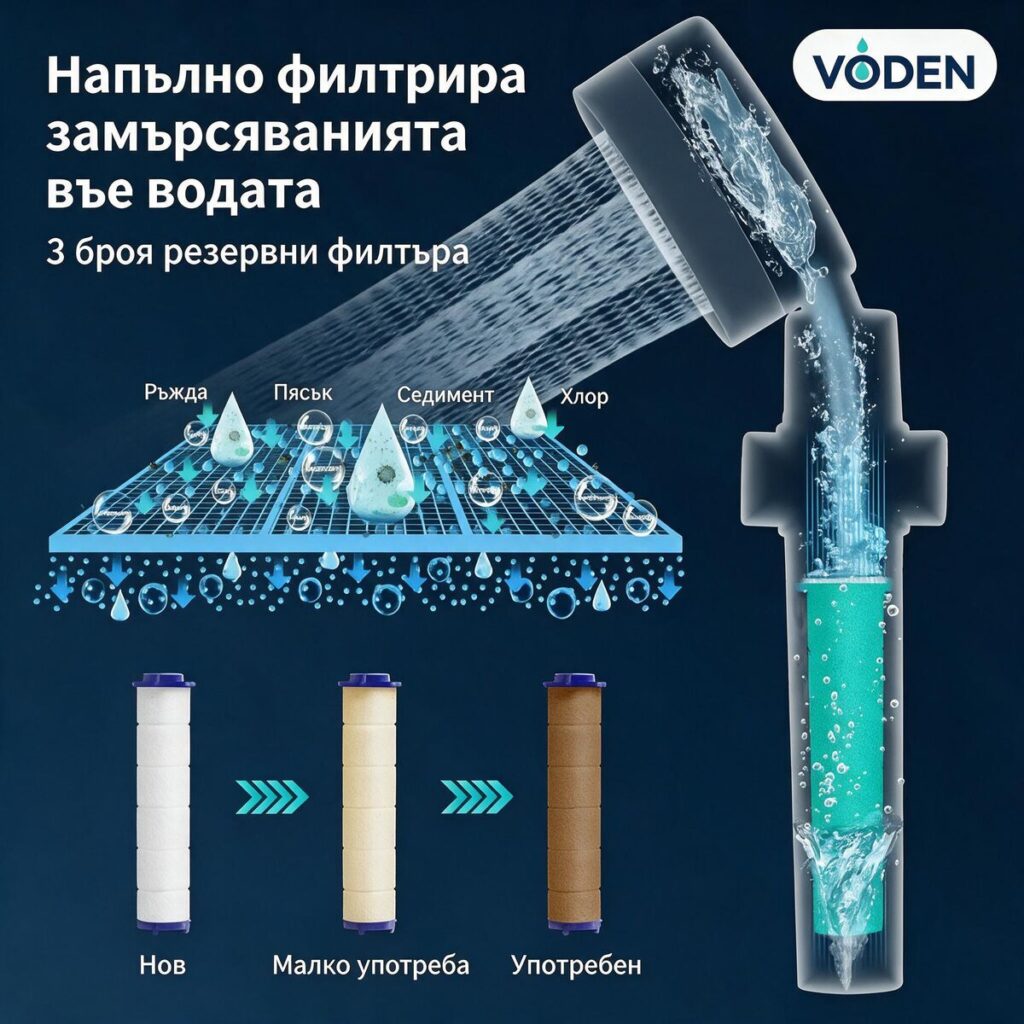 VODEN — 6 резервни филтри (добавка)